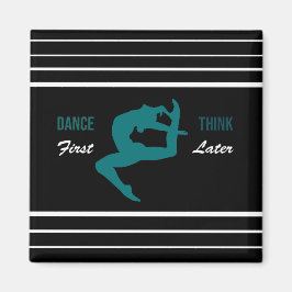 Modern svartvit, vit och skalad doseringsoffert magnet