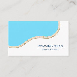 Modern Swimming Bassäng Services Visitkort