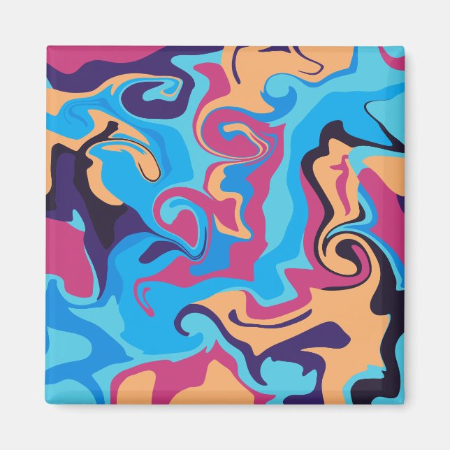 Modern Swirl Magnet (Framsidan)
