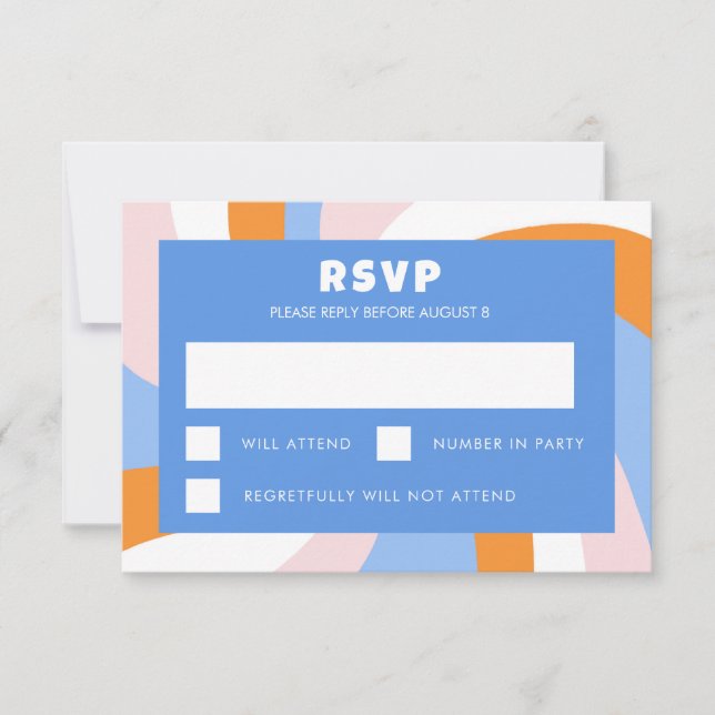 Modern Swirl Star av David Anpassningsbar Pub Bat  OSA Kort (Framsida)