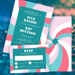 Modern Swirl Star av David Anpassningsbar Pub Bat  OSA Kort<br><div class="desc">Perfekt OSA kort för ett bat mitzvah, pub mitzvah eller annat judiskt firande! Hand skapade konst åt dig. FULLT ANPASSADE! Klicka på "Anpassa" ovan om du vill redigera texten. Klicka på "Redigera med verktyg" om du vill justera typsnitt, färg och placeringar och ta bort baksidans design om du vill. Du...</div>