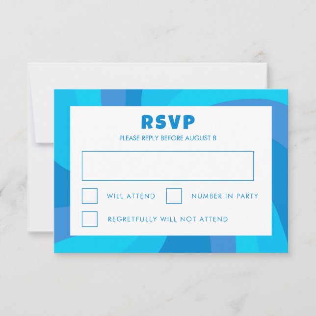 Modern Swirl Star av David Anpassningsbar Pub Bat  OSA Kort (Framsida)