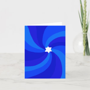 Modern Swirl Star av David Anpassningsbar Pub Bat Tack Kort