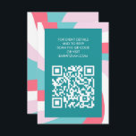 Modern Swirl Star av David QR Code Pub Bat mitzvah Tilläggskort<br><div class="desc">Kammare för perfekt eller OSA kort för bat mitzvah, pub mitzvah eller annat judiskt firande! Hand skapade konst åt dig. FULLT ANPASSADE! Klicka på "Anpassa" ovan om du vill redigera texten och lägga till länken till QR-koden. Klicka på "Redigera med verktyg" om du vill justera typsnitt, färg och placeringar och...</div>