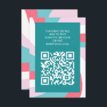 Modern Swirl Star av David QR Code Pub Bat mitzvah Tilläggskort<br><div class="desc">Kammare för perfekt eller OSA kort för bat mitzvah, pub mitzvah eller annat judiskt firande! Hand skapade konst åt dig. FULLT ANPASSADE! Klicka på "Anpassa" ovan om du vill redigera texten och lägga till länken till QR-koden. Klicka på "Redigera med verktyg" om du vill justera typsnitt, färg och placeringar och...</div>