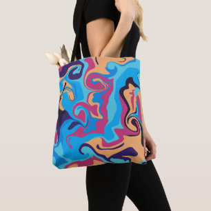 Modern Swirl Tygkasse