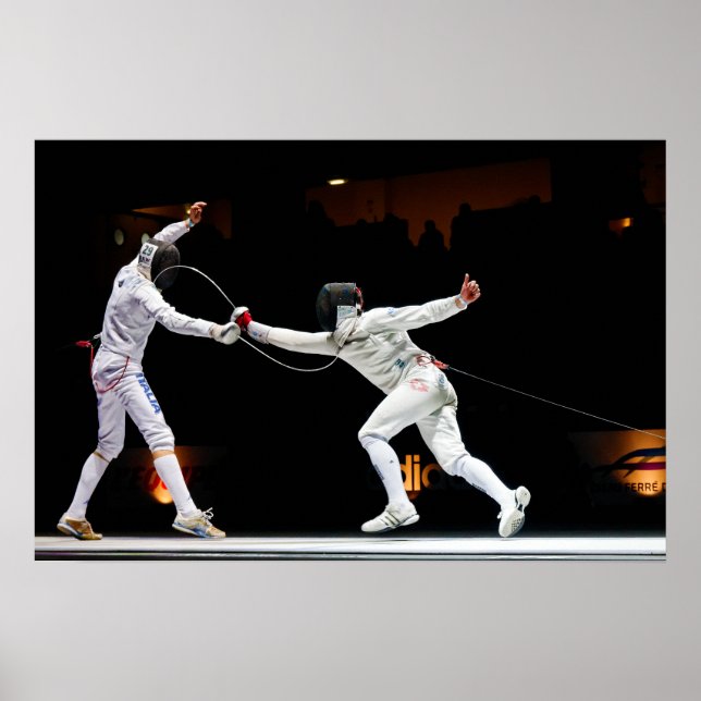 Modern sword Fighing Dual Poster (Framsidan)