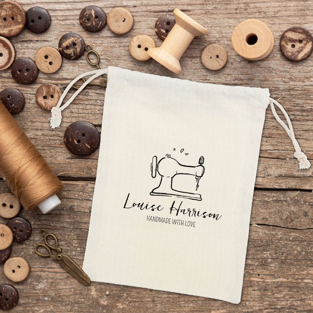 Modern sydd Maskin, handgjord affärsstor Stämpel (Skapare uppladdad)