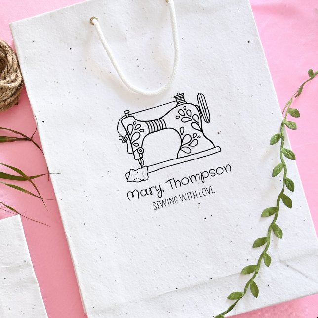 Modern sydd Maskin, Small Business Large Stämpel (Skapare uppladdad)