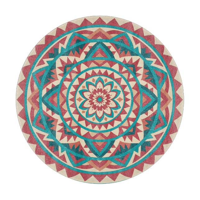 Modern sydvästlig mandala (Framsidan)