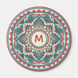 Modern sydvästlig mandala magnet