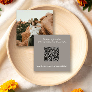 Modern sydvästra QR-OSA kort