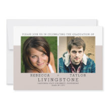 Modern Syskon Photo Studenten-meddelande