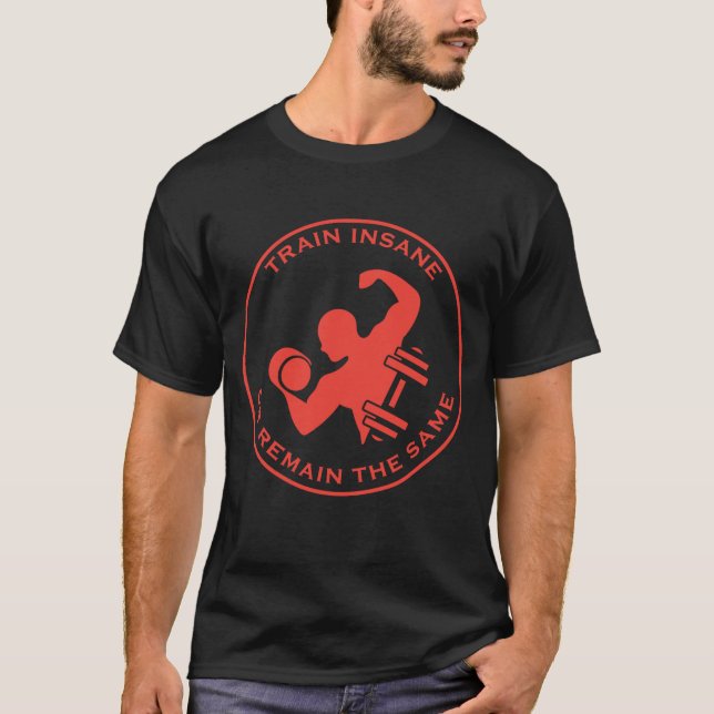 modern T-shirt-design för gym T Shirt (Framsida)