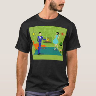 Modern T-Shirt i mitten av århundradet
