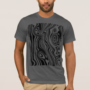 Modern T-Shirt Mönster Vinkarare - välj Färg