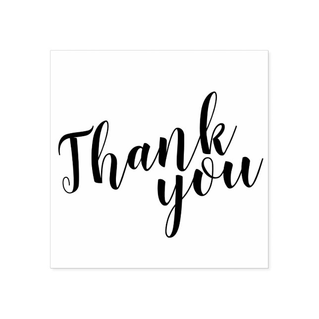 Modern Tack för skräppostbröllop Stämpel (Tryck)