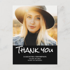 Modern Tack-vykort 2023 i Studenten Vykort