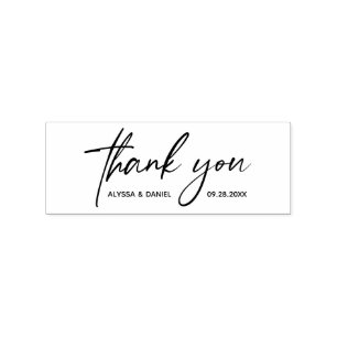 Modern tacksamhet för att du hanterar skriptet brö stämpel