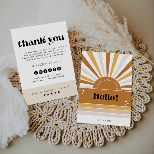 Modern tacksamhet för ditt inköpskort inbjudningar (Skapare uppladdad)