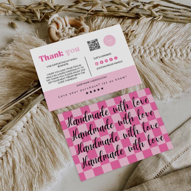 Modern tacksamhet för ditt inköpskort tack kort (Skapare uppladdad)