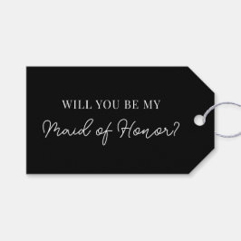 Modern Tagg för Förslag till Brudtjänst Presentetikett