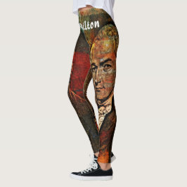 Modern Take på unga Alexander Hamilton Leggings