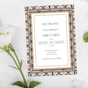Modern Talavera Heritage Elegant Spara Datum