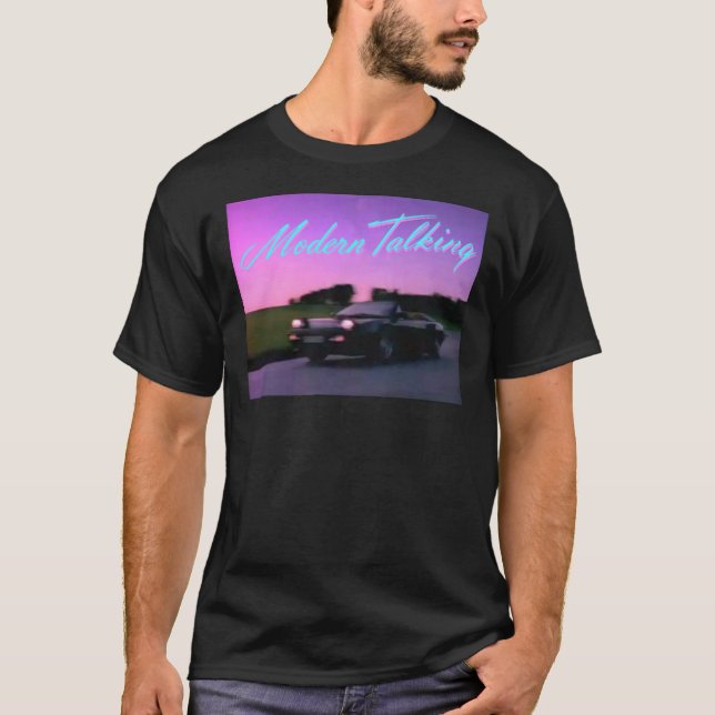 Modern talking - Cheri Cheri Dam Classic T-Shirt (Framsida)