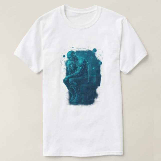 Modern Tänkare T Shirt (Design framsida)