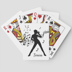 Modern Tap Dancer Personal Casinokort