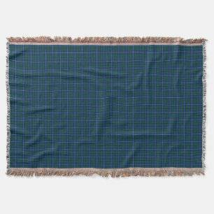 Modern Tartan för marinblå Douglas familj Filt
