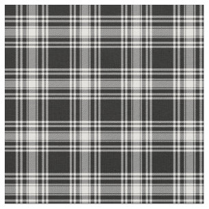 Modern Tartan från Menzies Black och White Tyg