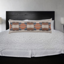 Modern Taupe Denim och Rust