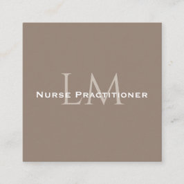 Modern Taupe Square Business Branding