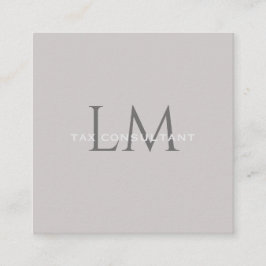 Modern Taupe Square Business Branding