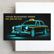 Modern Taxi-chaufför