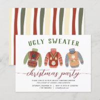 Modern tay Ugly Sweater jul Party