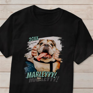 Modern Tecknad Simple Coola Grunge Anpassningsbar T Shirt