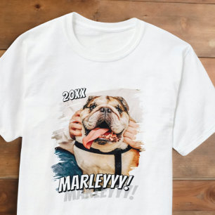 Modern Tecknad Simple Coola Grunge Anpassningsbar T Shirt