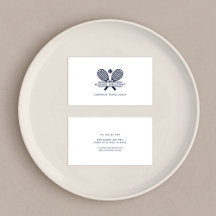 Modern tennis Coach Minimalist Anpassningsbar