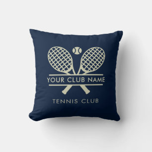 Modern Tennis Klubb Namn Team Land Swag Kudde