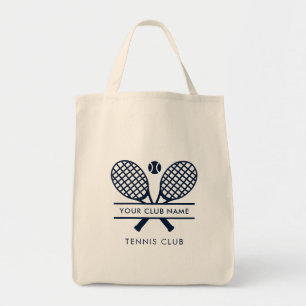 Modern Tennis Klubb Namn Team Promotional Swag Tygkasse