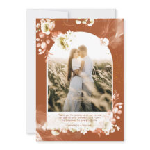 Modern Terracotta Blommigt PHOTO TACK