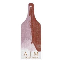 Modern Terracotta Monogram