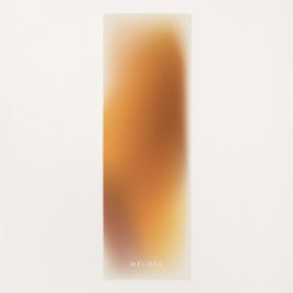 Modern Terracotta Orange Ombre Gradient Fitness