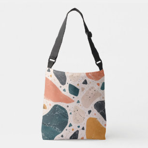 Modern Terrazzo Abstrakt Handväskor Axelväska