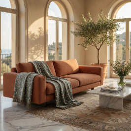 Modern Terrazzo Mönster Soft Neutralt Filt