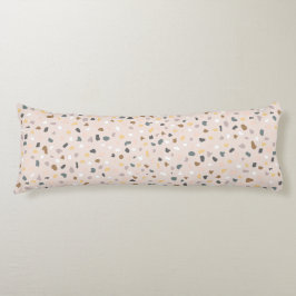 Modern Terrazzo Mönster Soft Neutralt Kroppskudde