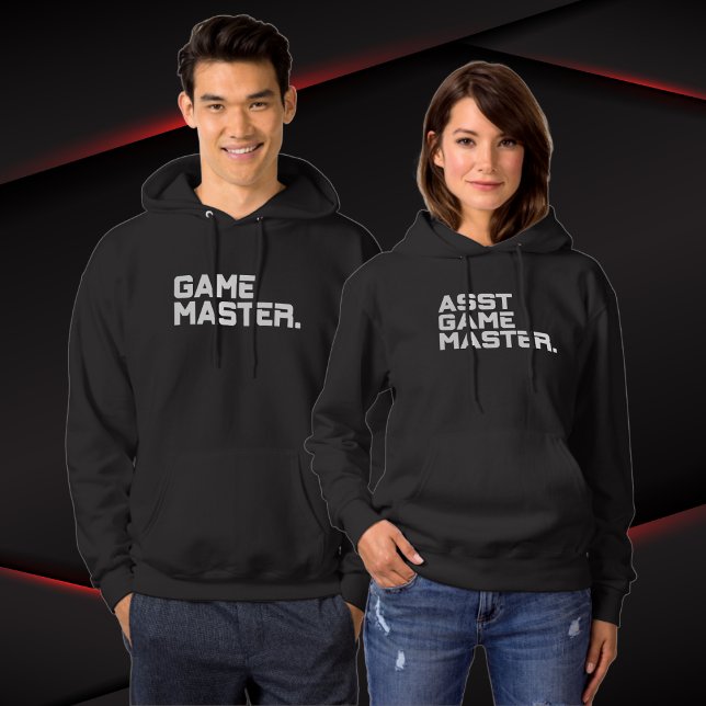 Modern Text Assistent Spel Mästare Dam Matching T Shirt (Skapare uppladdad)